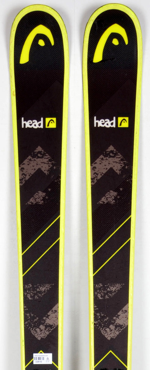 Head FRAME WALL black / yellow - skis d'occasion – Top N Sport
