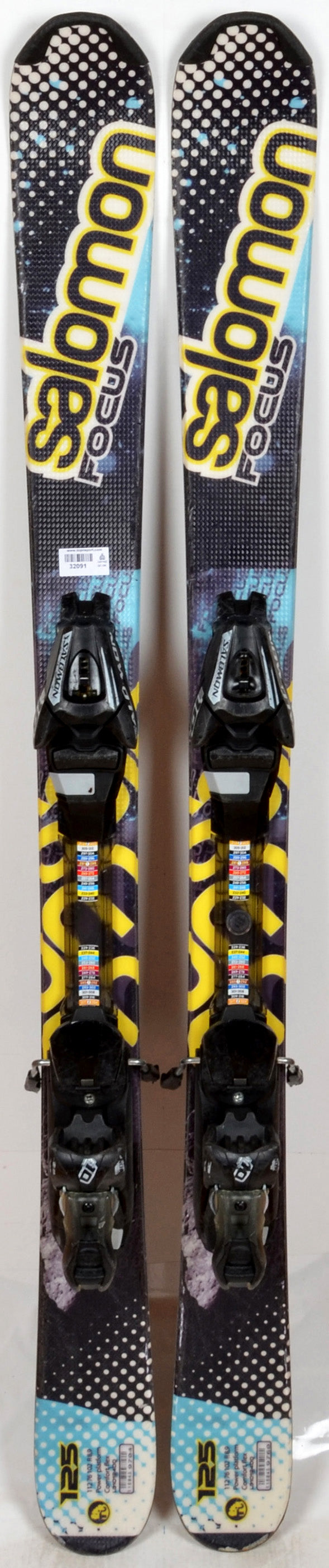 mini ski salomon 125 Salomon FOCUS MINI blue