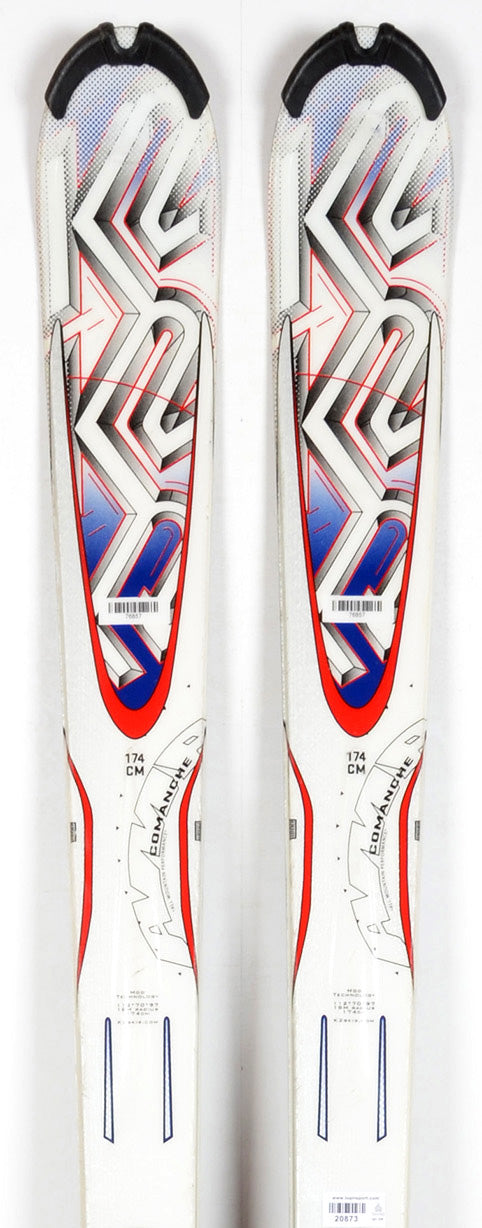 k2 comanche sport skis K2 COMANCHE white / blue