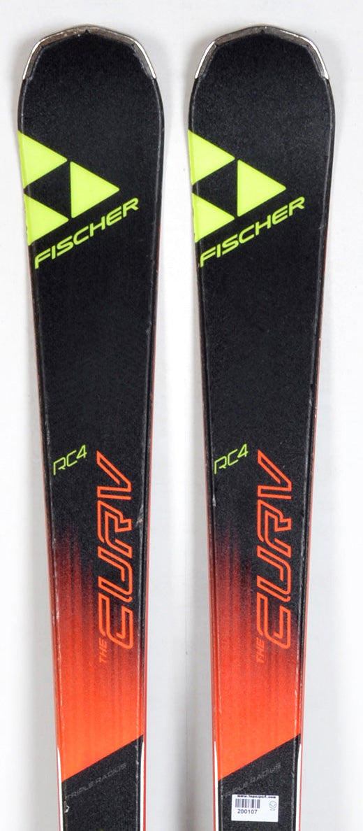 Used ski Fischer RC4 The Curv ti + bindings