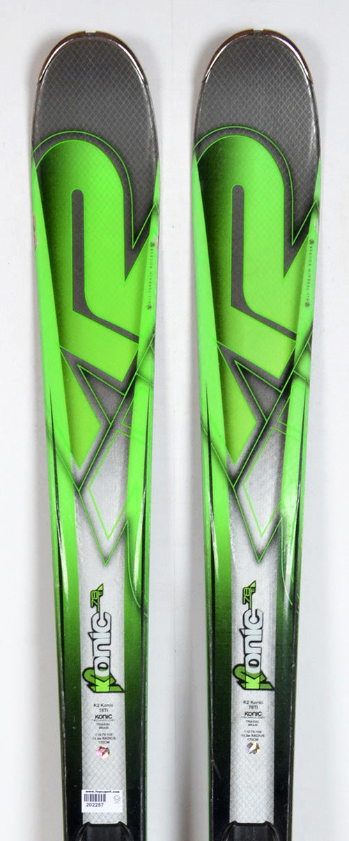 2018 k2 konic skis K2 KONIC 78 TI