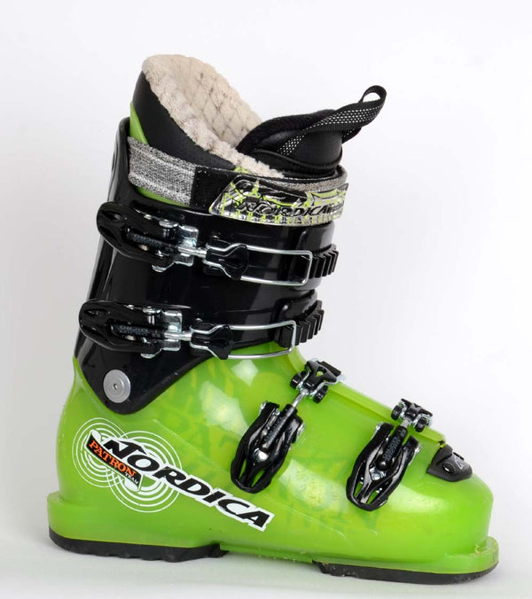 Nordica PATRON TEAM - Chaussures de ski d'occasion Junior