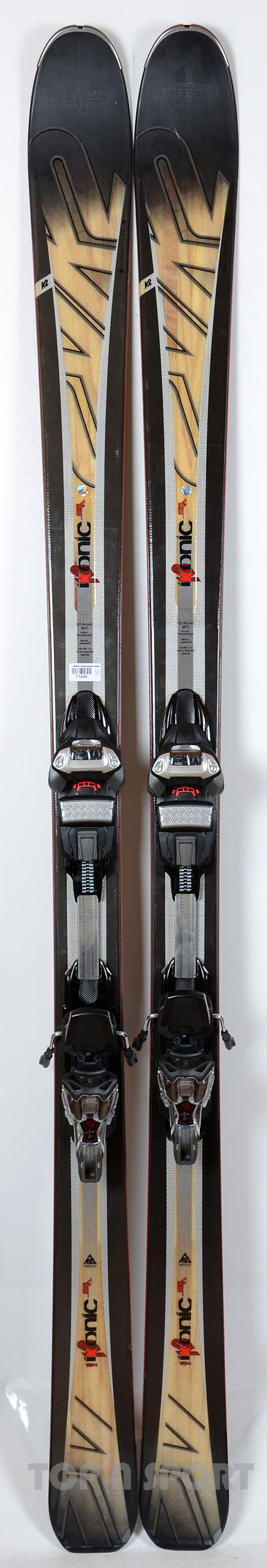 Pack neuf skis K2 iKONIC 85 Ti avec fixations - neuf déstockage