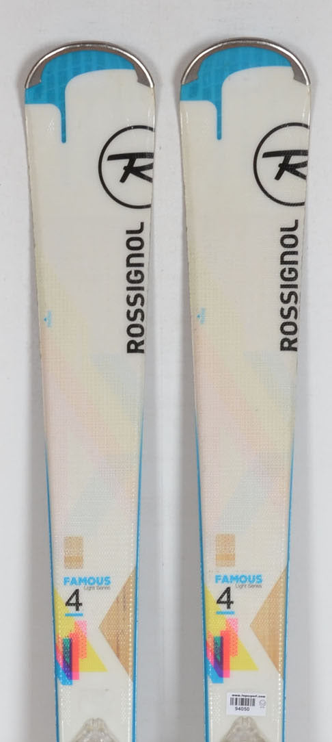 Rossignol Famous 4 Ski Slalom + Fixations Xpress W 10 Rossignol Famous 4 Ski Slalom + Fixations Xpress W 10
