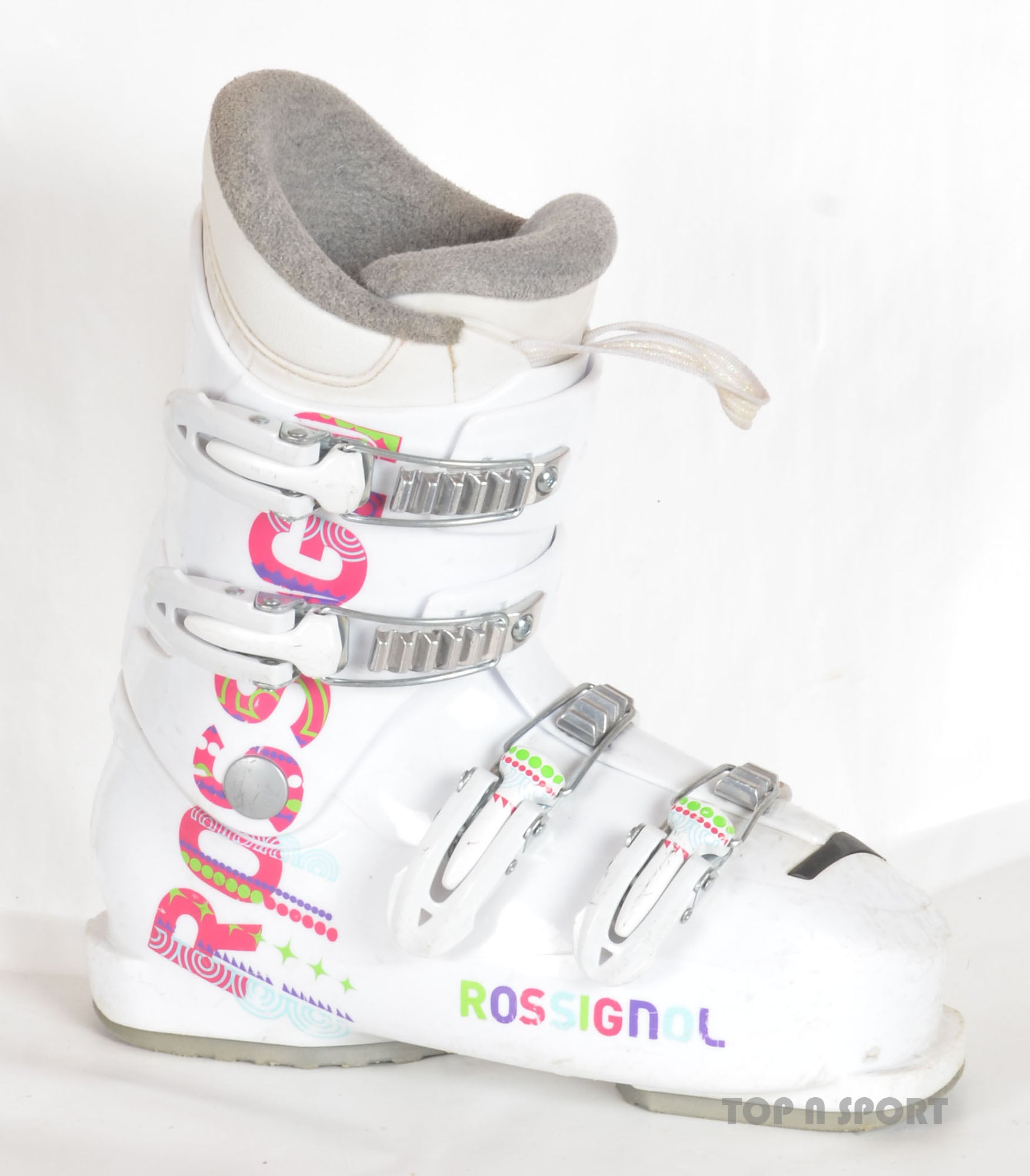 Rossignol FUN GIRL J4 multi chaussures de ski d'occasion Junior
