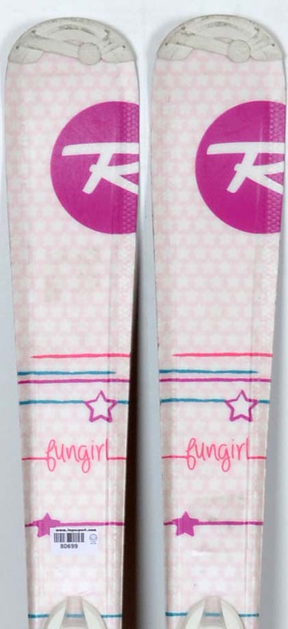 skis enfant/junior ROSSIGNOL Fun Girl + Rossignol 7.0 skis enfant/junior ROSSIGNOL Fun Girl + Rossignol 7.0