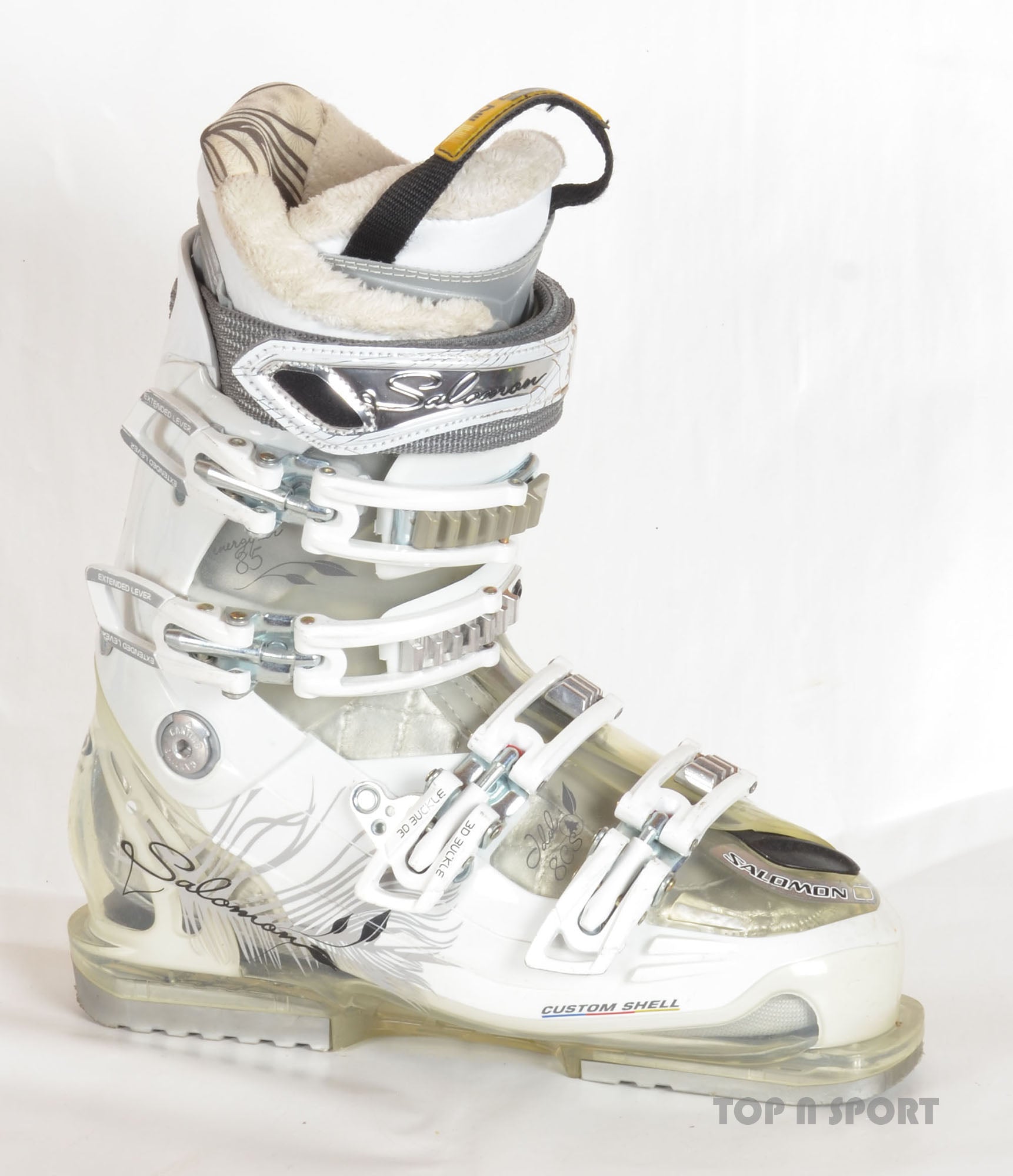 Salomon IDOL 8 CS white chaussures de ski d occasion Femme