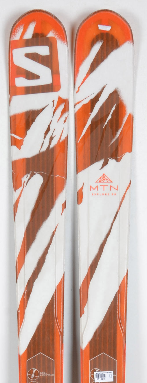 fixation ski salomon rando Salomon MTN EXPLORE 88 + fixations de rando - skis d'occasion