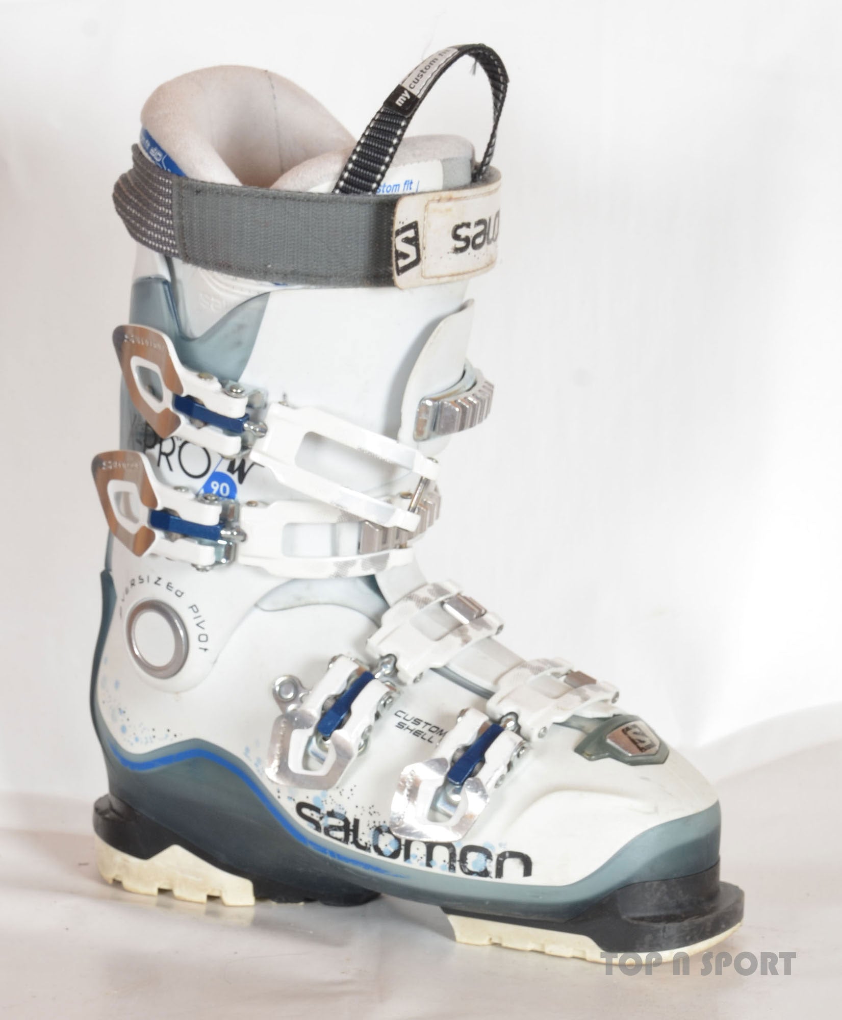 Salomon X PRO 90 W white chaussures de ski d occasion Femme Ac