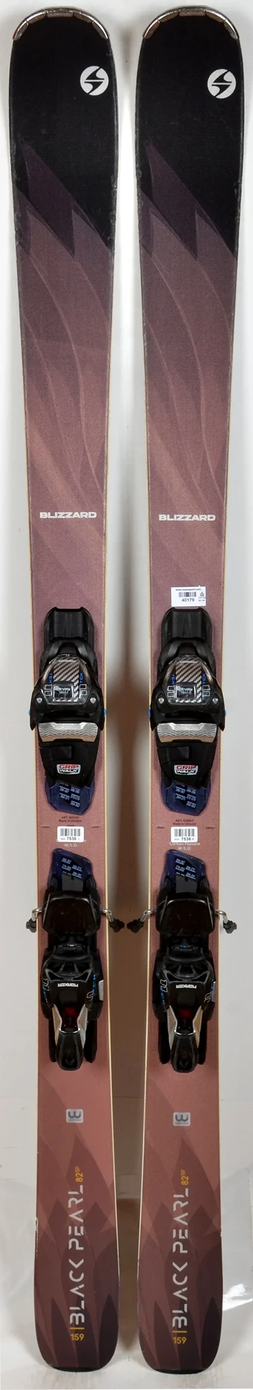 Blizzard BLACK PEARL 82 - skis d'occasion Femme