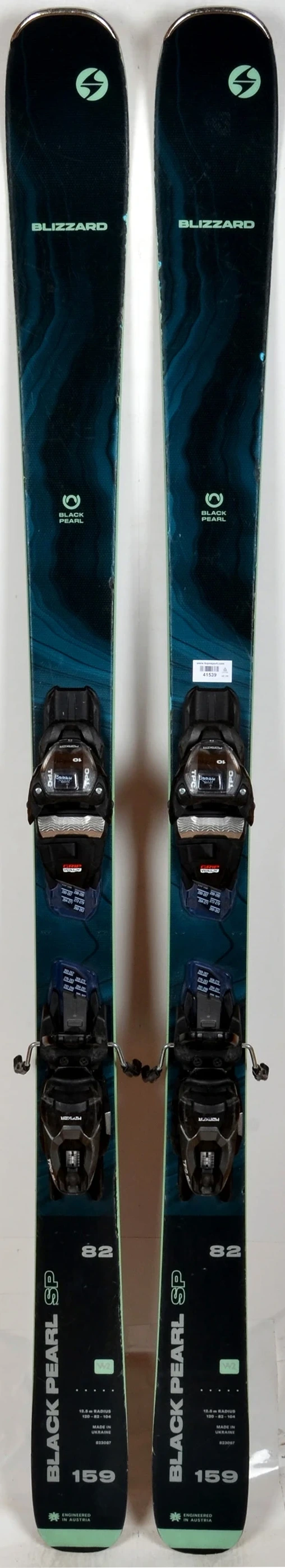 Blizzard BLACK PEARL 82 SP blue - skis d'occasion Femme – Top N