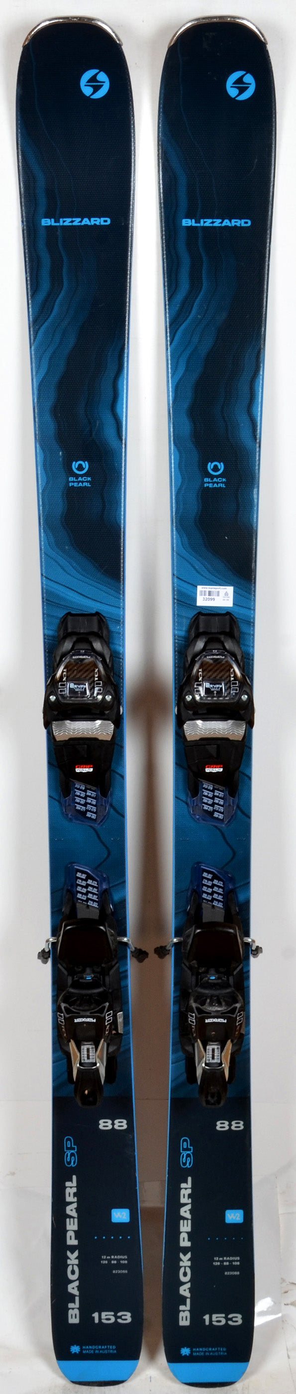 Blizzard BLACK PEARL 88 SP blue - skis d'occasion Femme