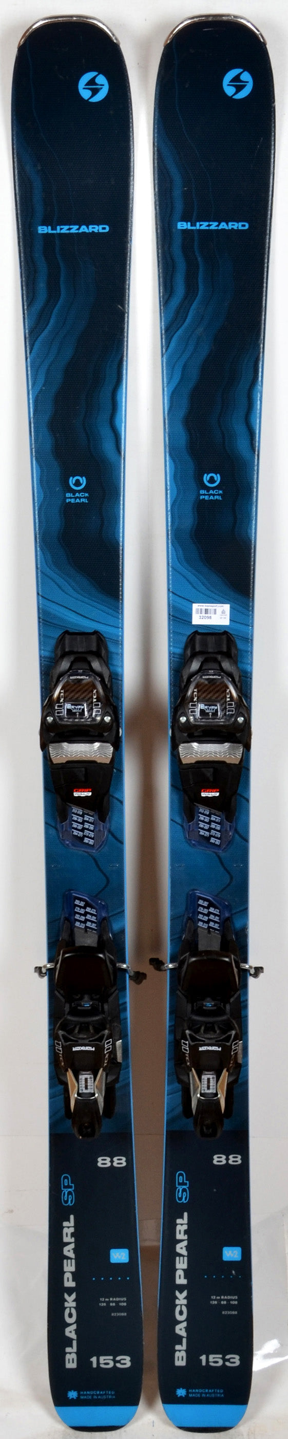 Blizzard BLACK PEARL 88 SP blue - skis d'occasion Femme