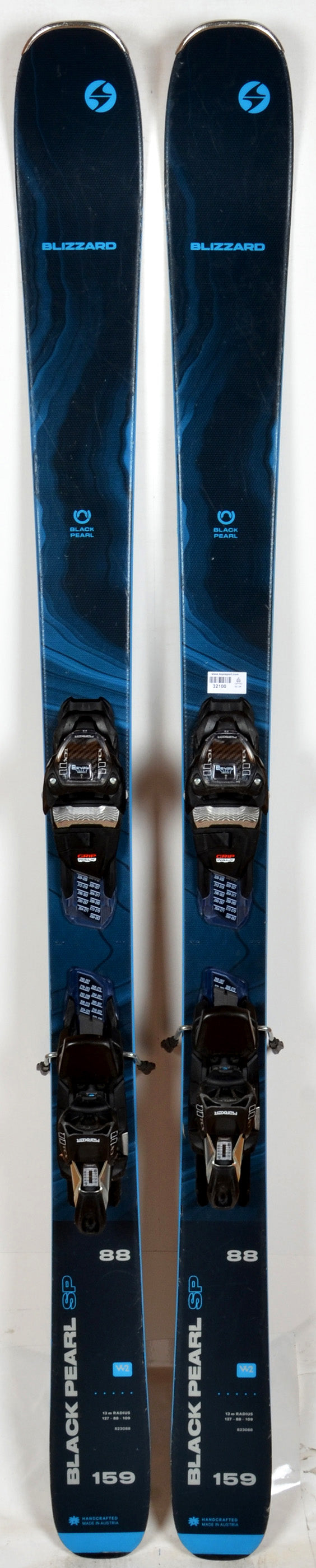 Blizzard BLACK PEARL 88 SP blue - skis d'occasion Femme