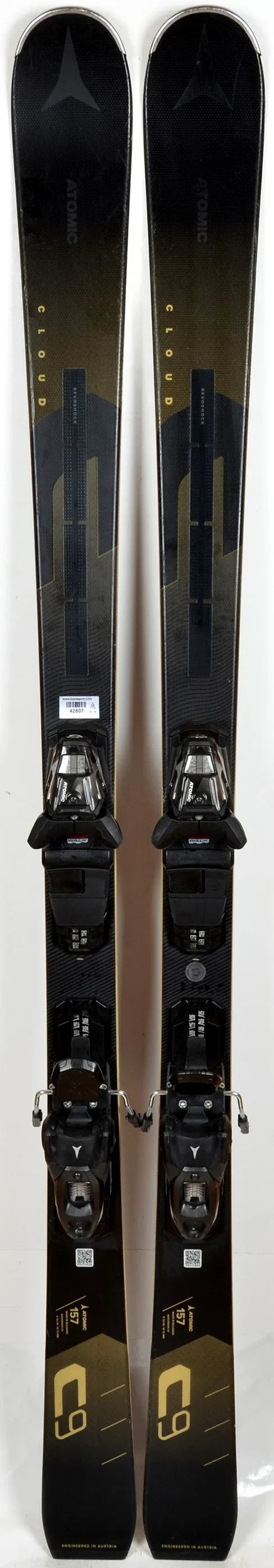 Atomic CLOUD C9 + M10 GW - TEST 2025 - skis d'occasion Femme