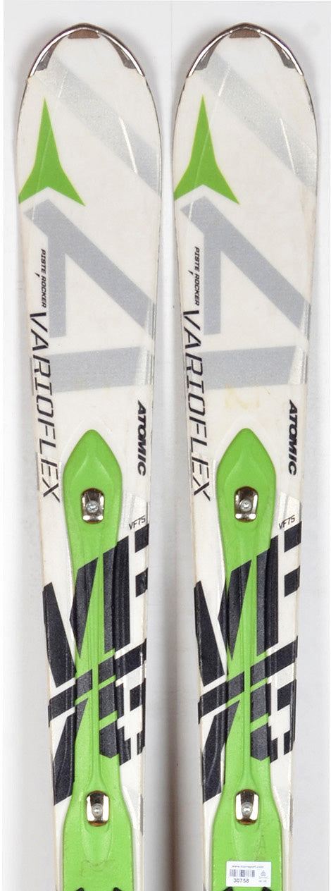 Atomic D2 VARIOFLEX 75 white / green - skis d'occasion