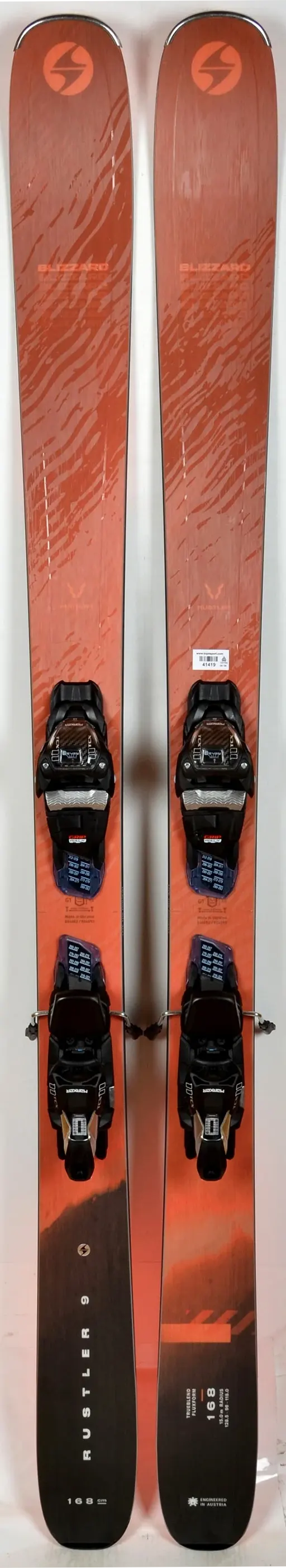 Pack neuf skis Blizzard RUSTLER 9 - neuf déstockage