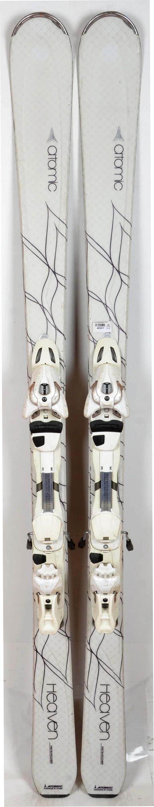 Atomic HEAVEN full white - skis d'occasion Femme