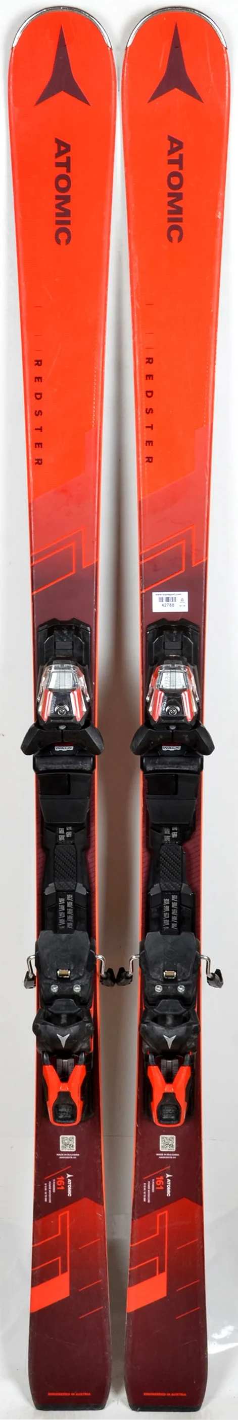 Atomic REDSTER Ti full red - skis d'occasion