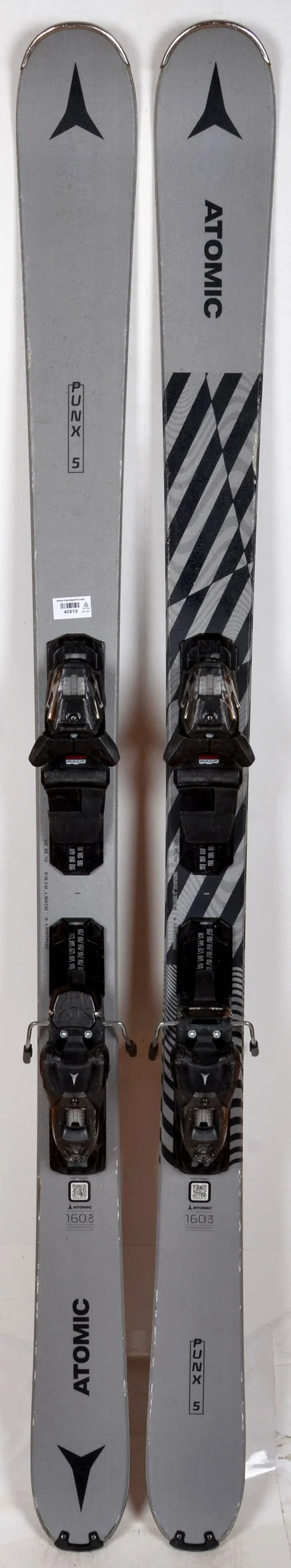 Atomic PUNX 5 grey - skis d'occasion