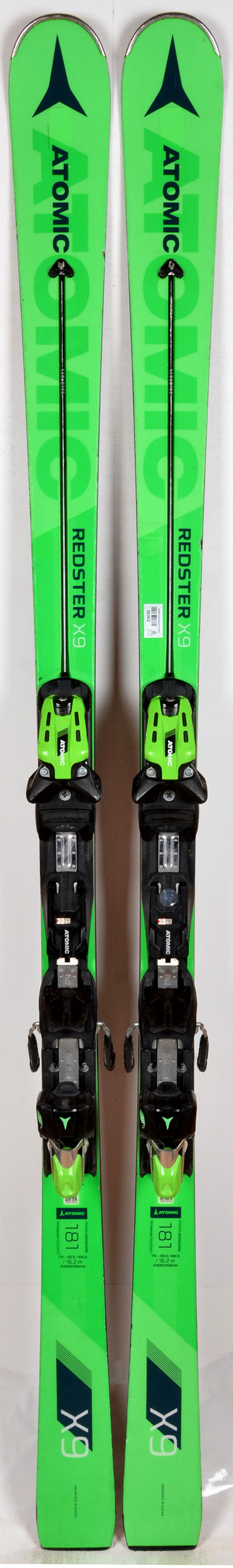 Atomic REDSTER X9 green - skis d'occasion