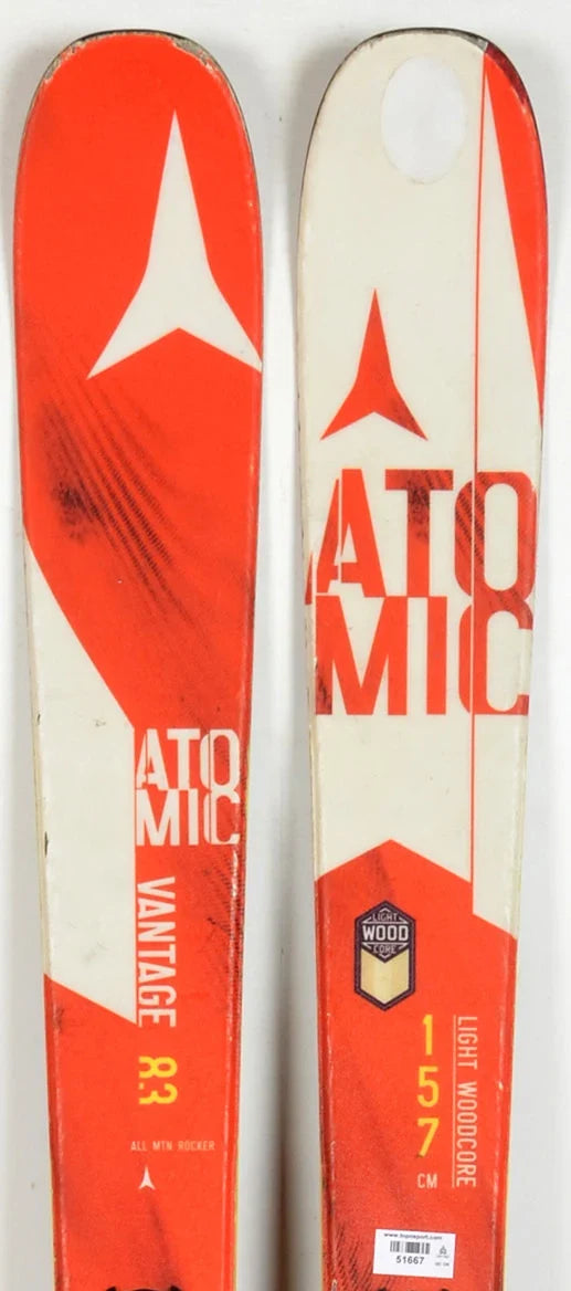 Atomic VANTAGE 83 white / red - skis d'occasion