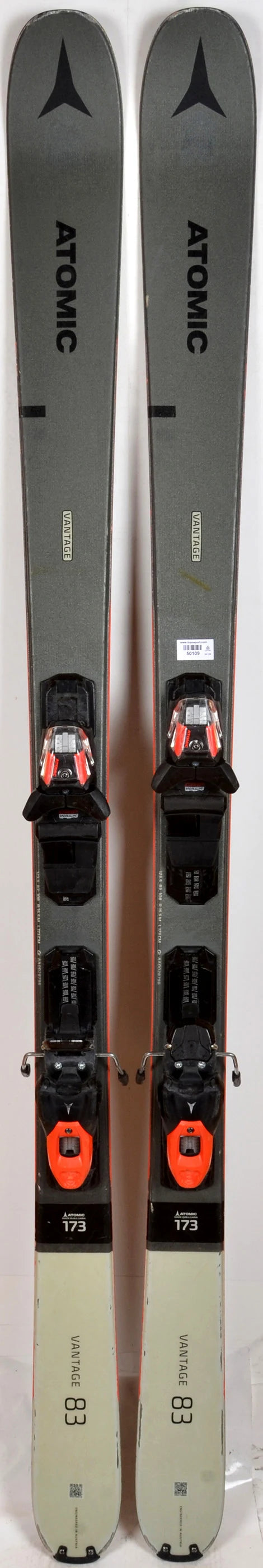 Atomic VANTAGE 83 grey - skis d'occasion