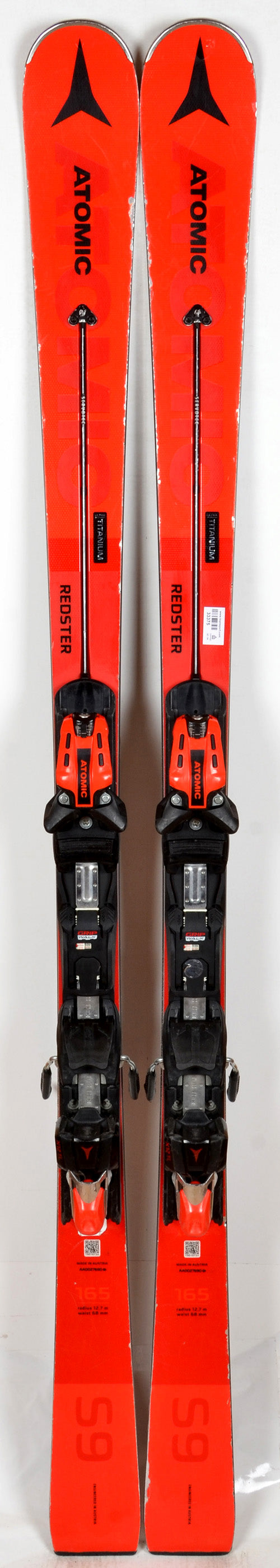 Atomic REDSTER S9 red - skis d'occasion
