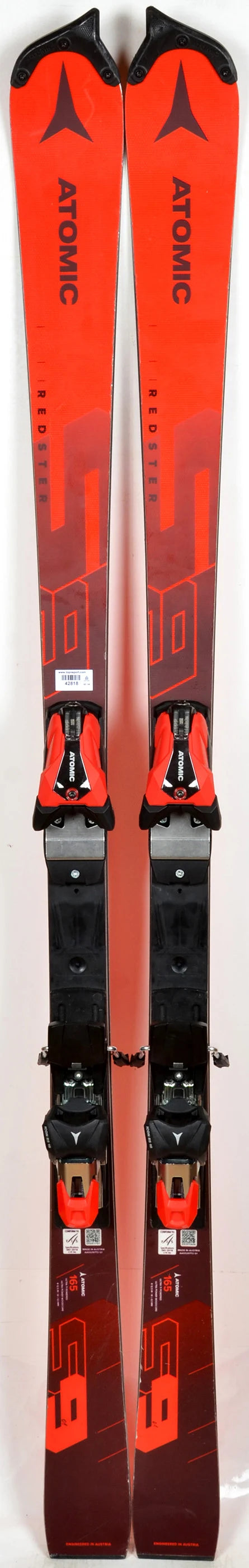 Atomic REDSTER S9 FIS + ICON RS 16 - TEST 2025 - skis d'occasion