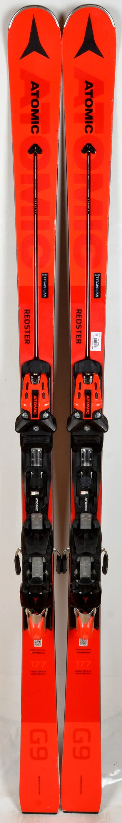 Atomic REDSTER G9 red - skis d'occasion