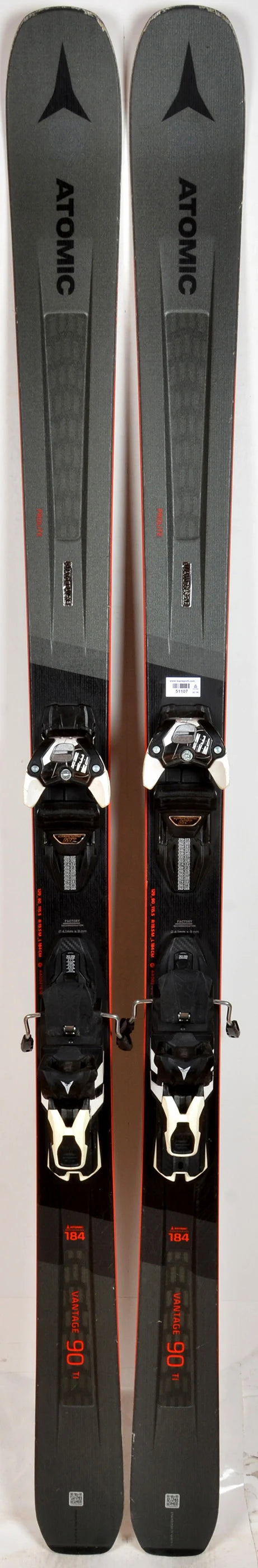 Atomic VANTAGE 90 Ti grey - skis d'occasion