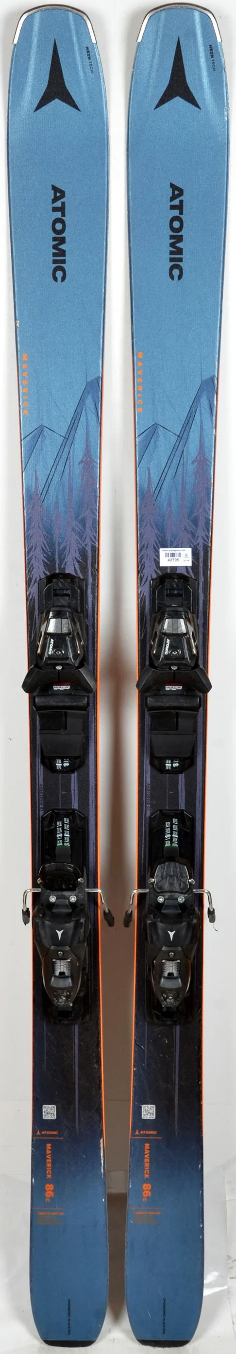 Atomic MAVERICK 86 C blue - skis d'occasion