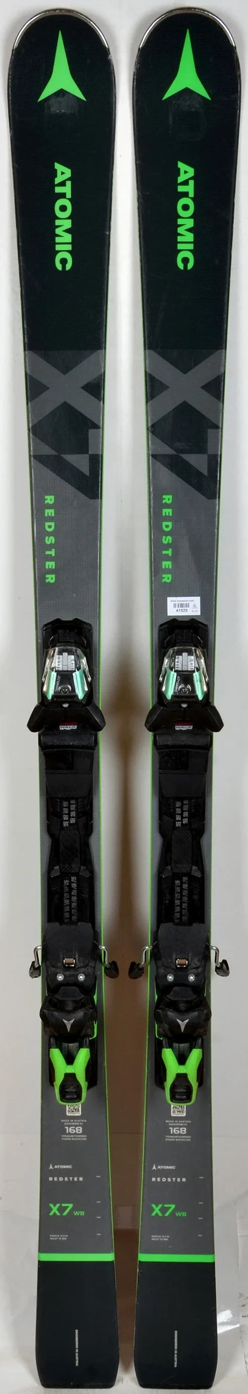 Atomic REDSTER X7 WB green - skis d'occasion