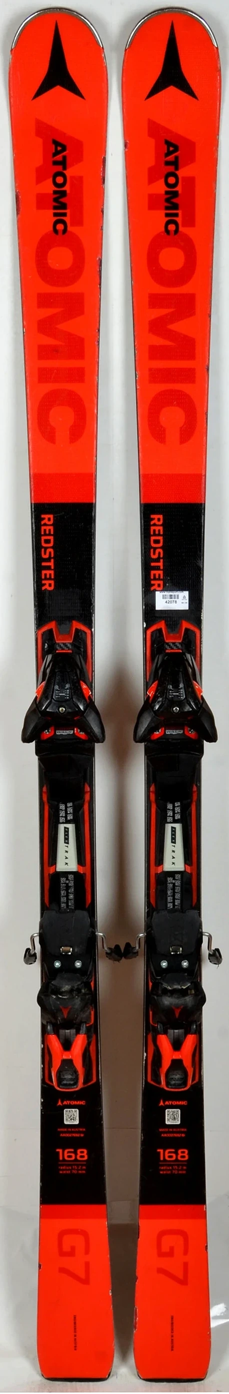 Atomic REDSTER G7 red / black - skis d'occasion