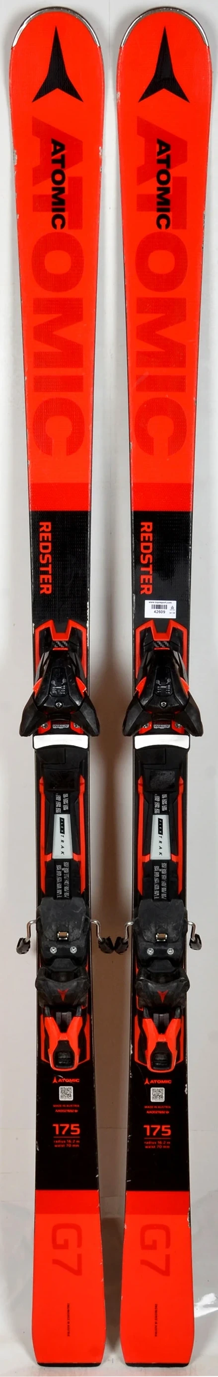 Atomic REDSTER G7 red / black - skis d'occasion
