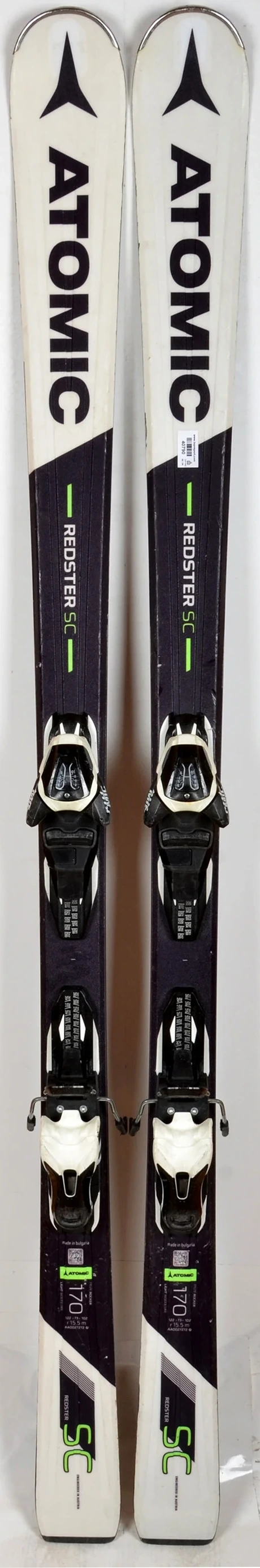 Atomic REDSTER SC black - skis d'occasion