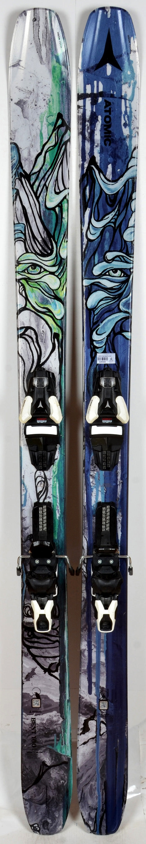 Atomic BENT 100 + fix STRIVE 11 GW - TEST 2024 - skis d'occasion