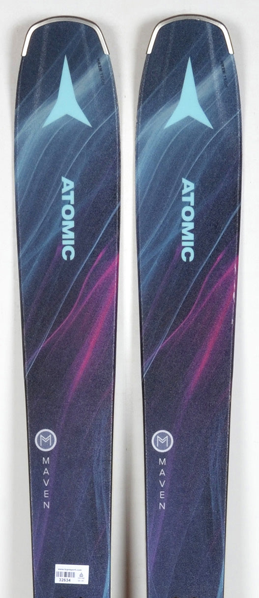 Atomic MAVEN 86 + Fixations M10 GW - TEST 2024 - skis d'occasion Femme