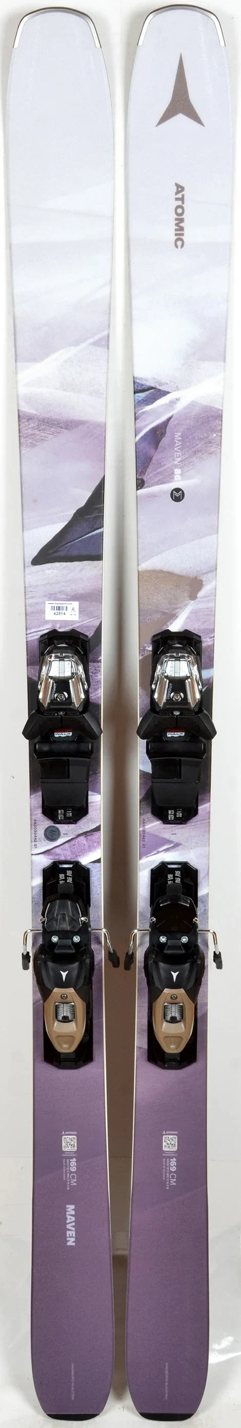 Atomic MAVEN 86 + M10 GW - TEST 2025 - skis d'occasion Femme