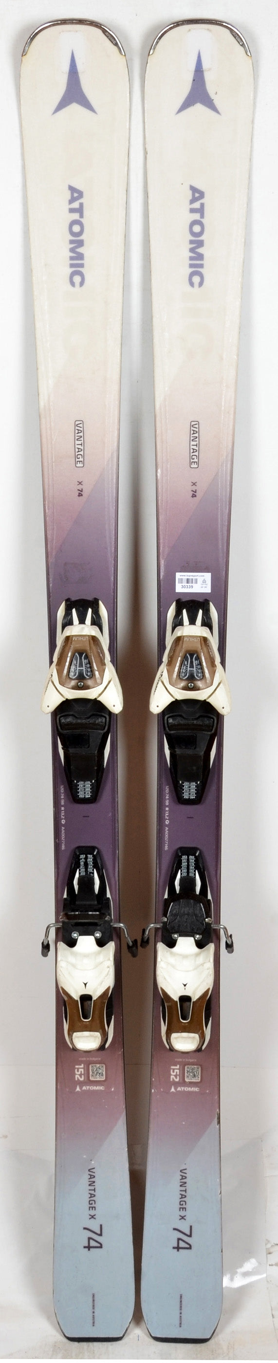 Atomic VANTAGE X 74 W white - skis d'occasion Femme