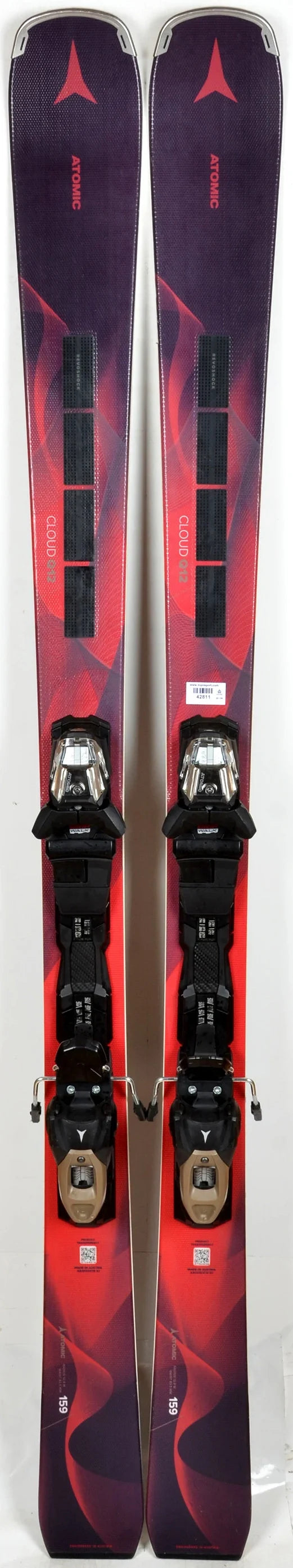 Atomic CLOUD Q12 REVOSHOCK C + M10 GW - TEST 2025 - skis d'occasion Femme