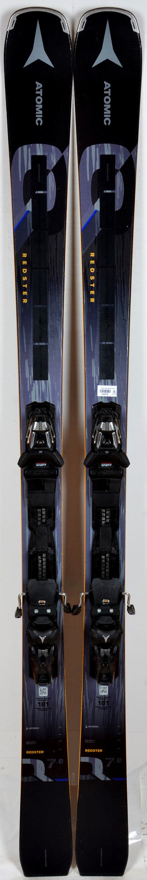Atomic REDSTER Q7.8 Revoshock + fix M12 GW - TEST 2024 - skis d'occasion