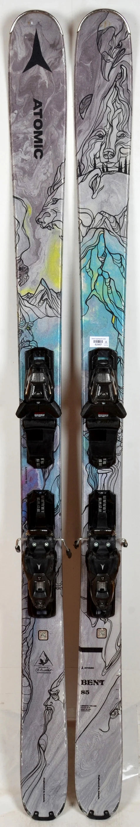 Atomic BENT 85 - skis d'occasion
