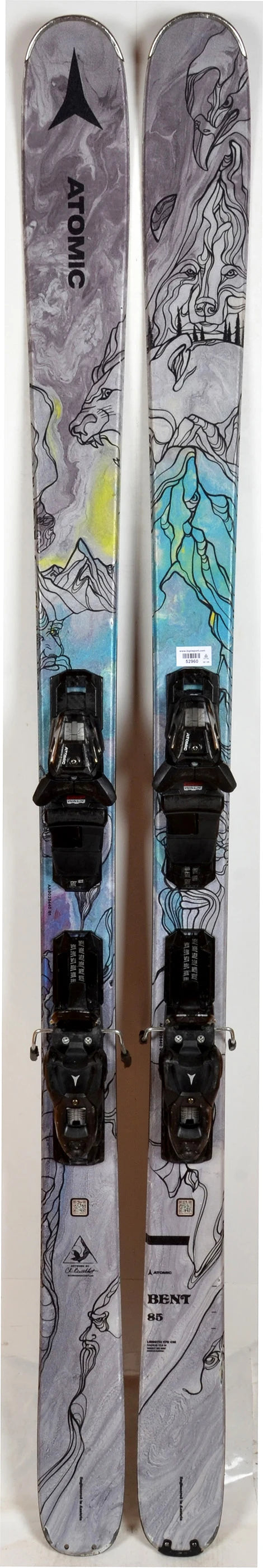 Atomic BENT 85 - skis d'occasion