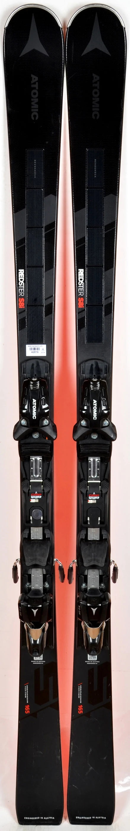Atomic REDSTER S8i REVOSHOCK C + X12 GW - skis d'occasion
