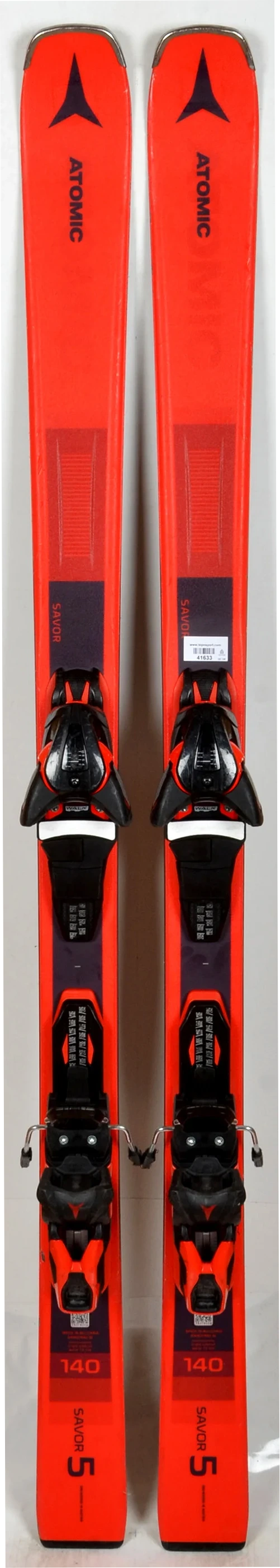 Atomic SAVOR 5 red - skis d'occasion
