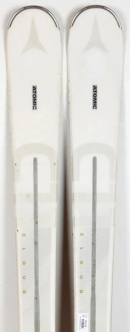 Atomic CLOUD C11 Revoshock Light white - skis d'occasion Femme