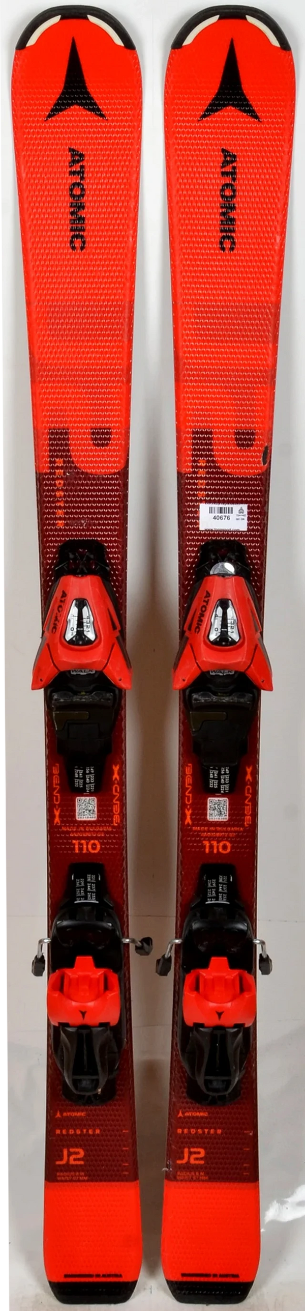 Atomic REDSTER J2 full red - skis d'occasion Junior
