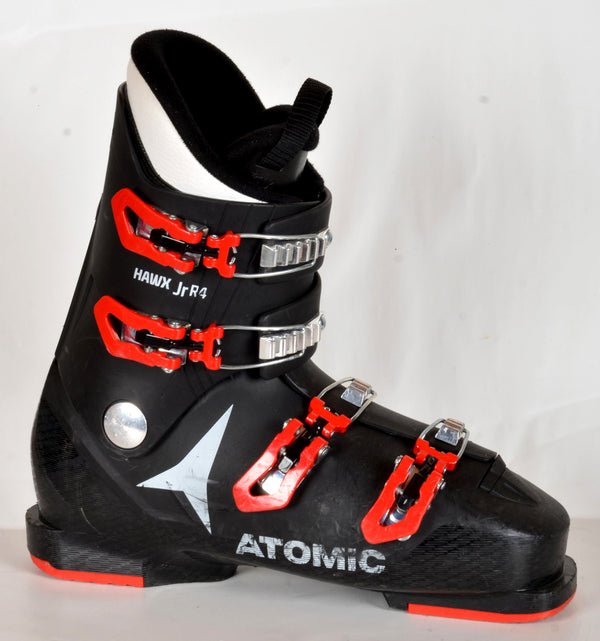 Atomic HAWX JR 4 black - Chaussures de ski d'occasion Junior