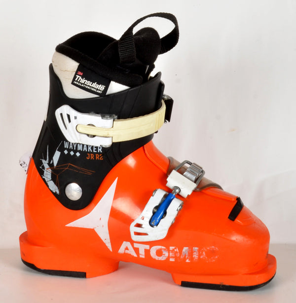 Atomic WAYMAKER JR 2 Orange - Chaussures de ski d'occasion Junior